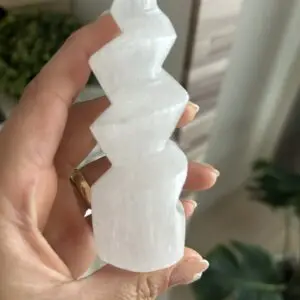 Selenita Espiral – Limpeza Energética e Harmonia