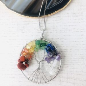 Colar Árvore da Vida 7 Chakras
