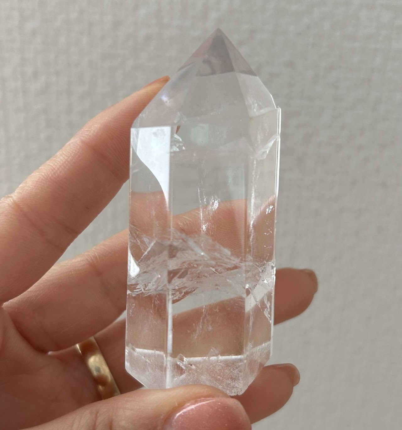 Ponta Quartzo Transparente