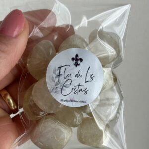 Citrino Pedra Rolada – Prosperidade e Energia | Pacote 100g