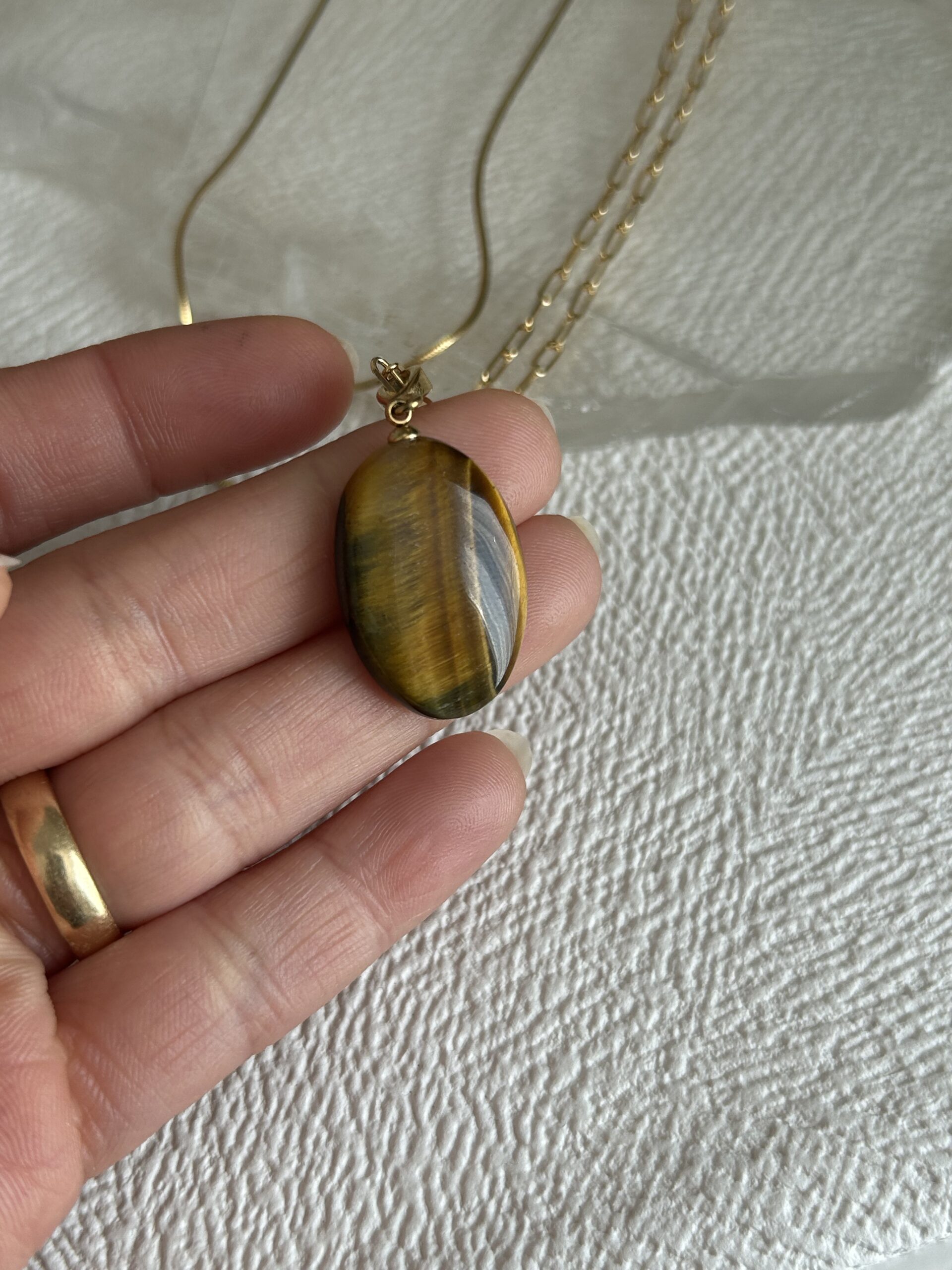 Colar Olho de Tigre – Proteção, Força e Autoconfiança - Imagem 2