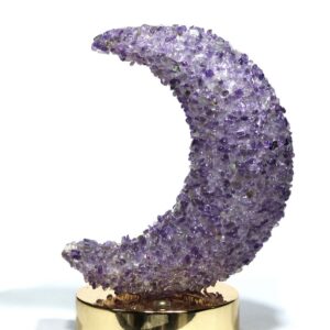 Luminária com Pedras Sazare e Ametista