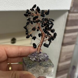 Mini Árvore da Harmonia com pedras Ônix