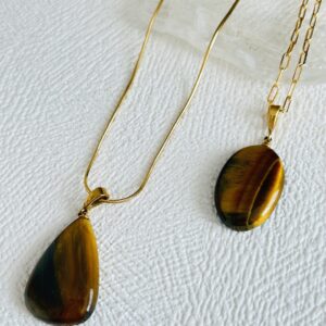 Colar Olho de Tigre – Proteção, Força e Autoconfiança