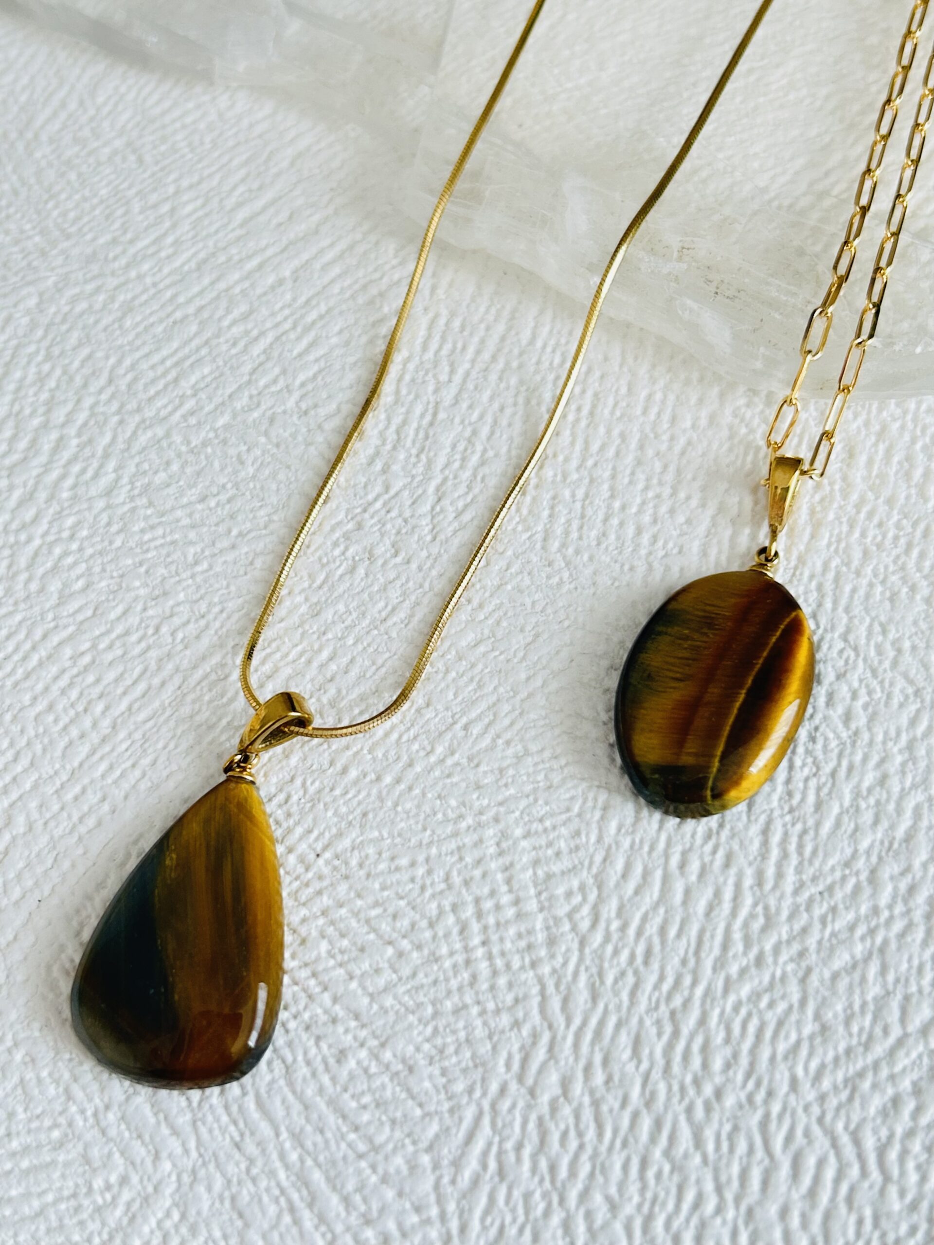 Colar Olho de Tigre – Proteção, Força e Autoconfiança