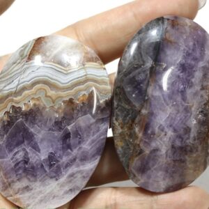 Nigiri, Ágata de Cereja e Ametista — Conexão e Proteção