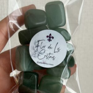 Quartzo Verde Pedra Rolada – Equilíbrio e Vitalidade | Pacote 100g