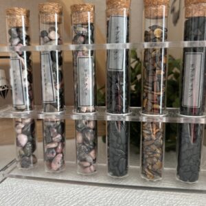 Tubete de Pedras Naturais para Purificação