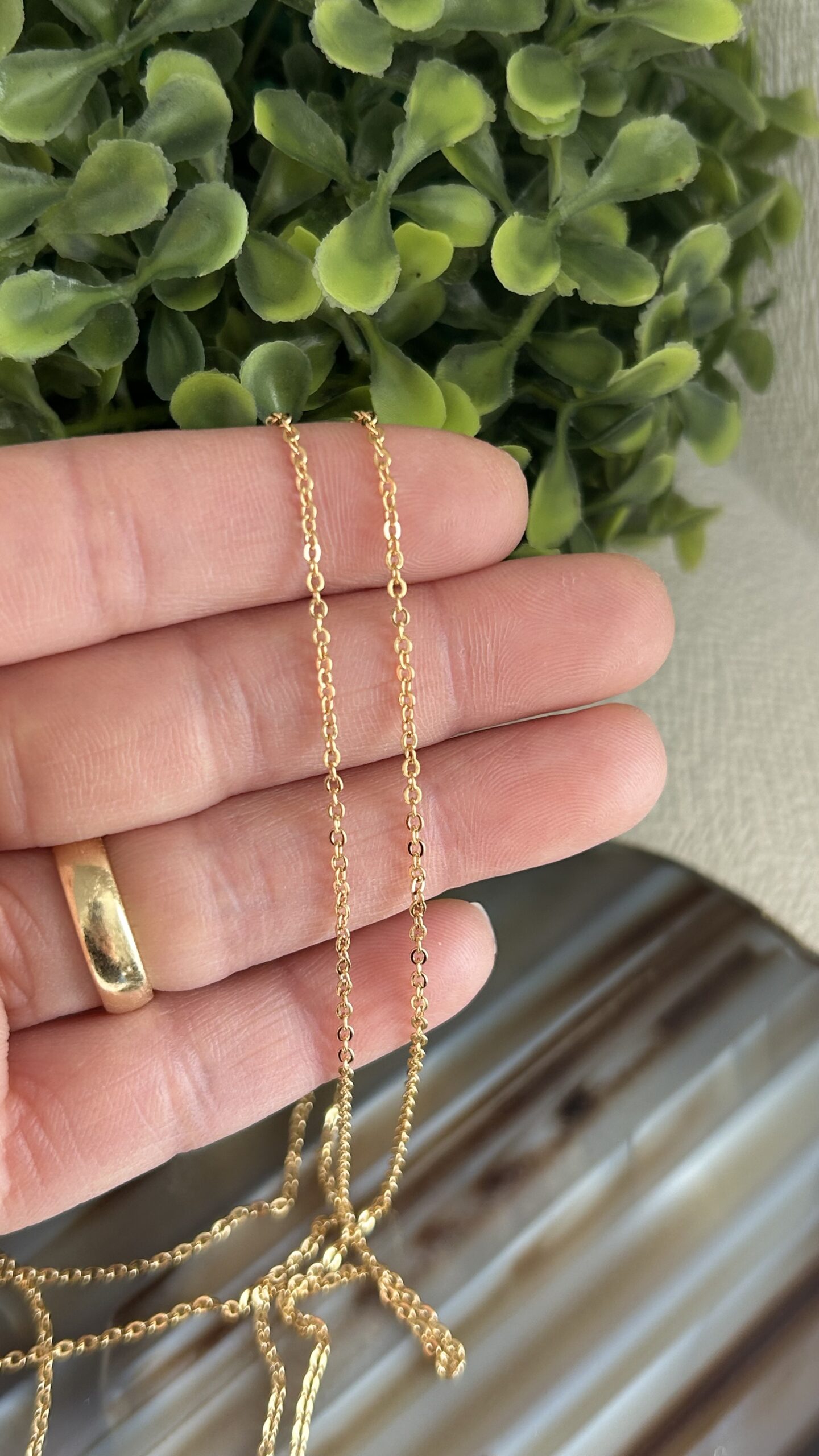 Corrente Avulsa Folheada a Ouro 16K ou Ródio Branco • Elegância e Versatilidade
