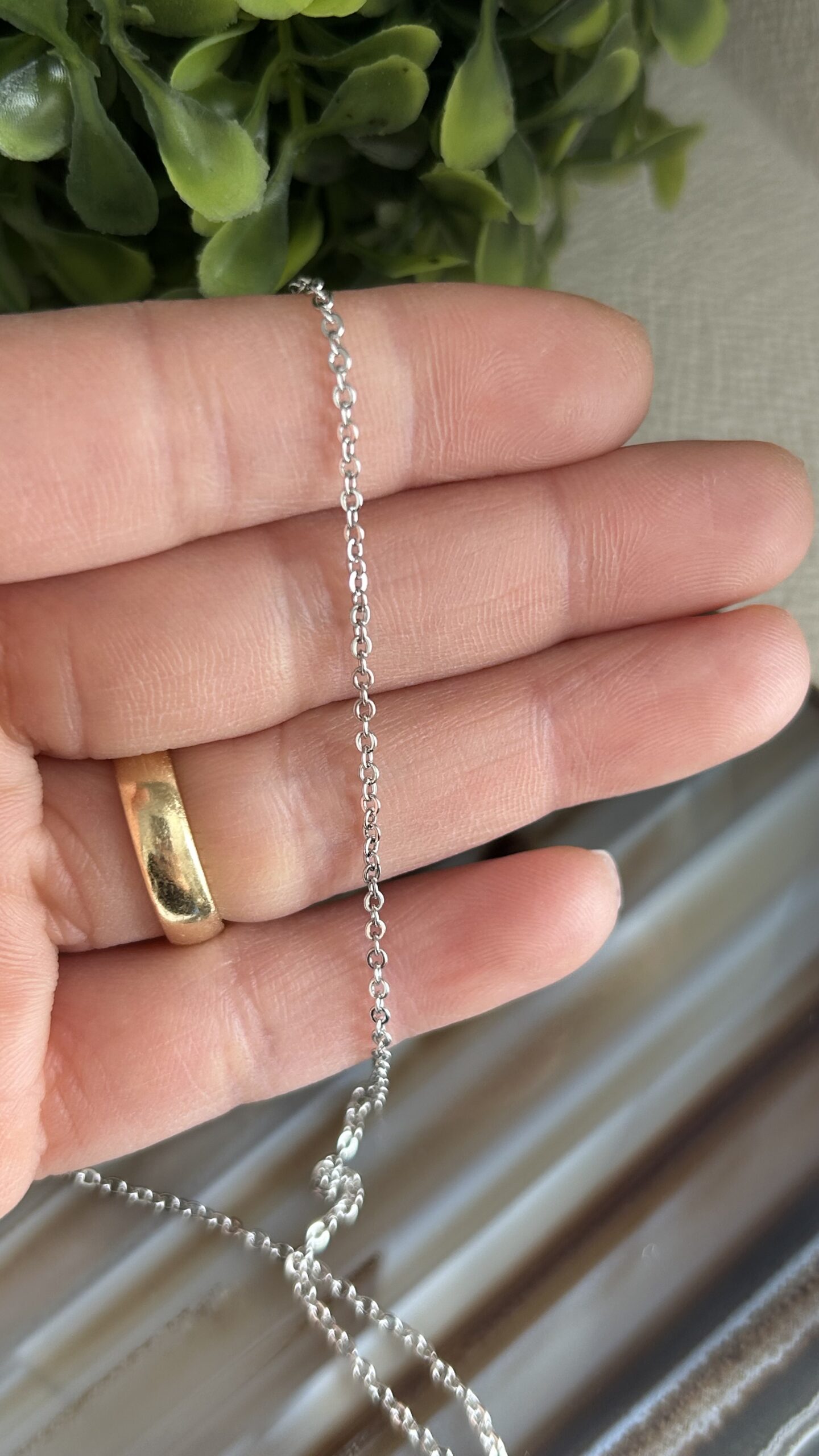 Corrente Avulsa Folheada a Ouro 16K ou Ródio Branco • Elegância e Versatilidade - Imagem 2