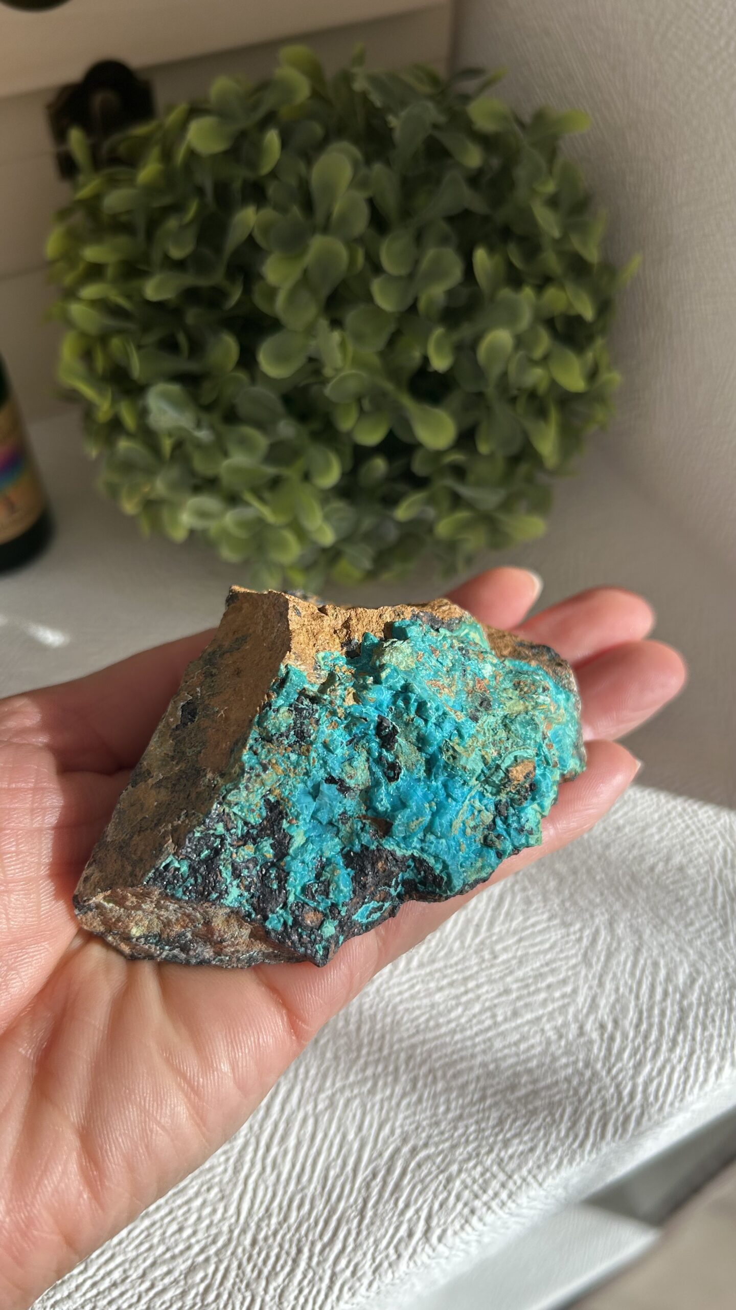 Crisocola Grande – Pedra Bruta Natural - Imagem 8