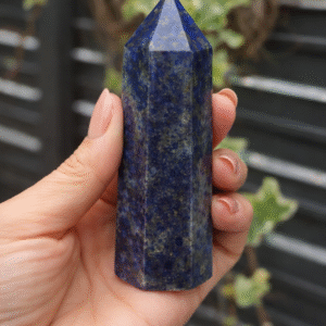 Ponta de Lápis-Lazúli Natural – Verdade, Clareza Mental e Expansão da Consciência