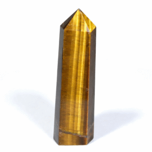 Ponta de Olho de Tigre Natural – Proteção, Foco e Coragem