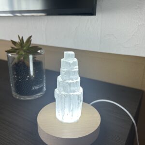 Base de LED para Cristais e Selenita | Iluminação para Torre,e Porta-Velas