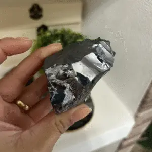 Pedra Terahertz – Cristal Metálico Energético