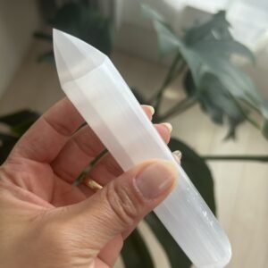 Ponta de Selenita – Alinhamento dos Chakras