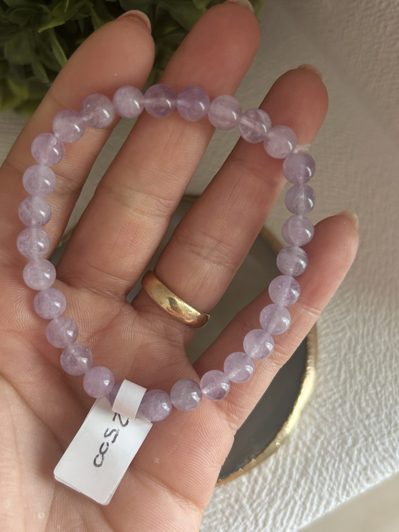 Pulseira Ametista Lavanda - Imagem 2