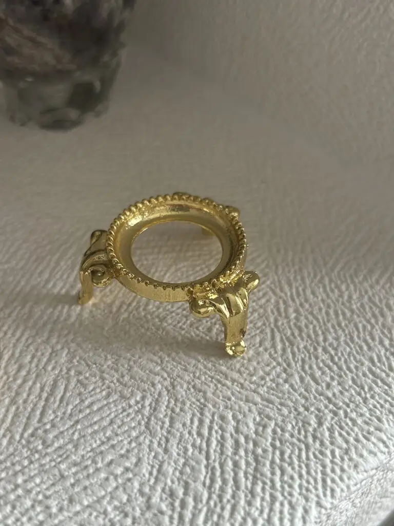 Suporte de Metal para Esfera de Cristal